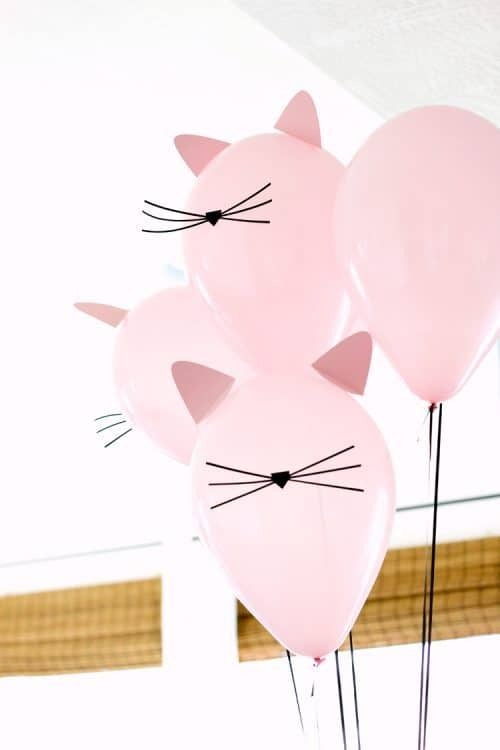 CatBalloons - Ideas for Cats Birthday Party