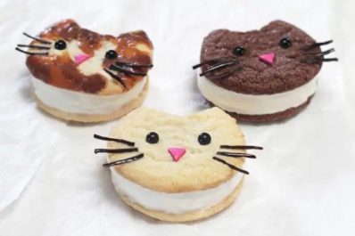 CatIceCreamSandwhiches - Ideas for Cats Birthday Party